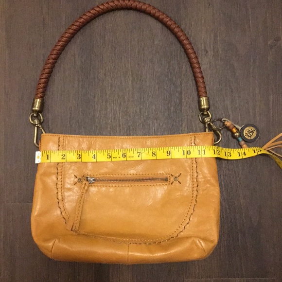 The Sak Pebble Leather Monster Purse Braided Strap - Picture 8 of 8